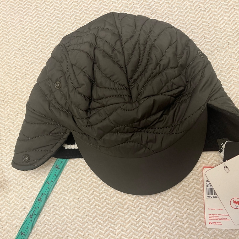 lululemon athletica Green Quilted Winter Hat